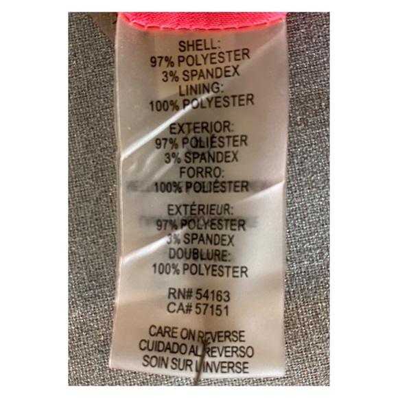 Karl Lagerfeld Ruffle Sleeveless V-Neck Flare Hem Strawberry Knit Dress Size 8 - Picture 6 of 6